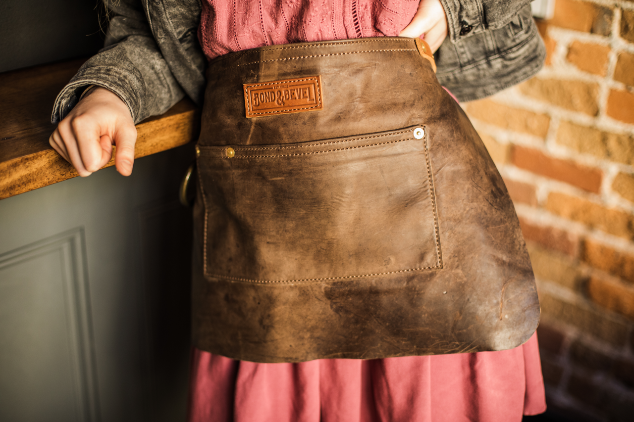 Half Length Leather Apron