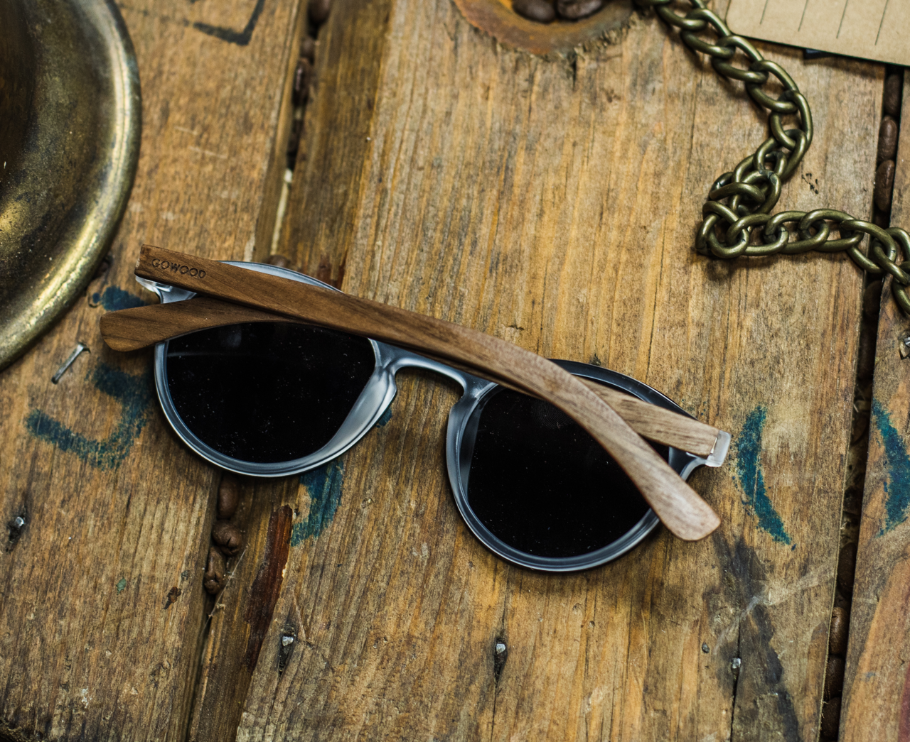 Walnut Sunglasses