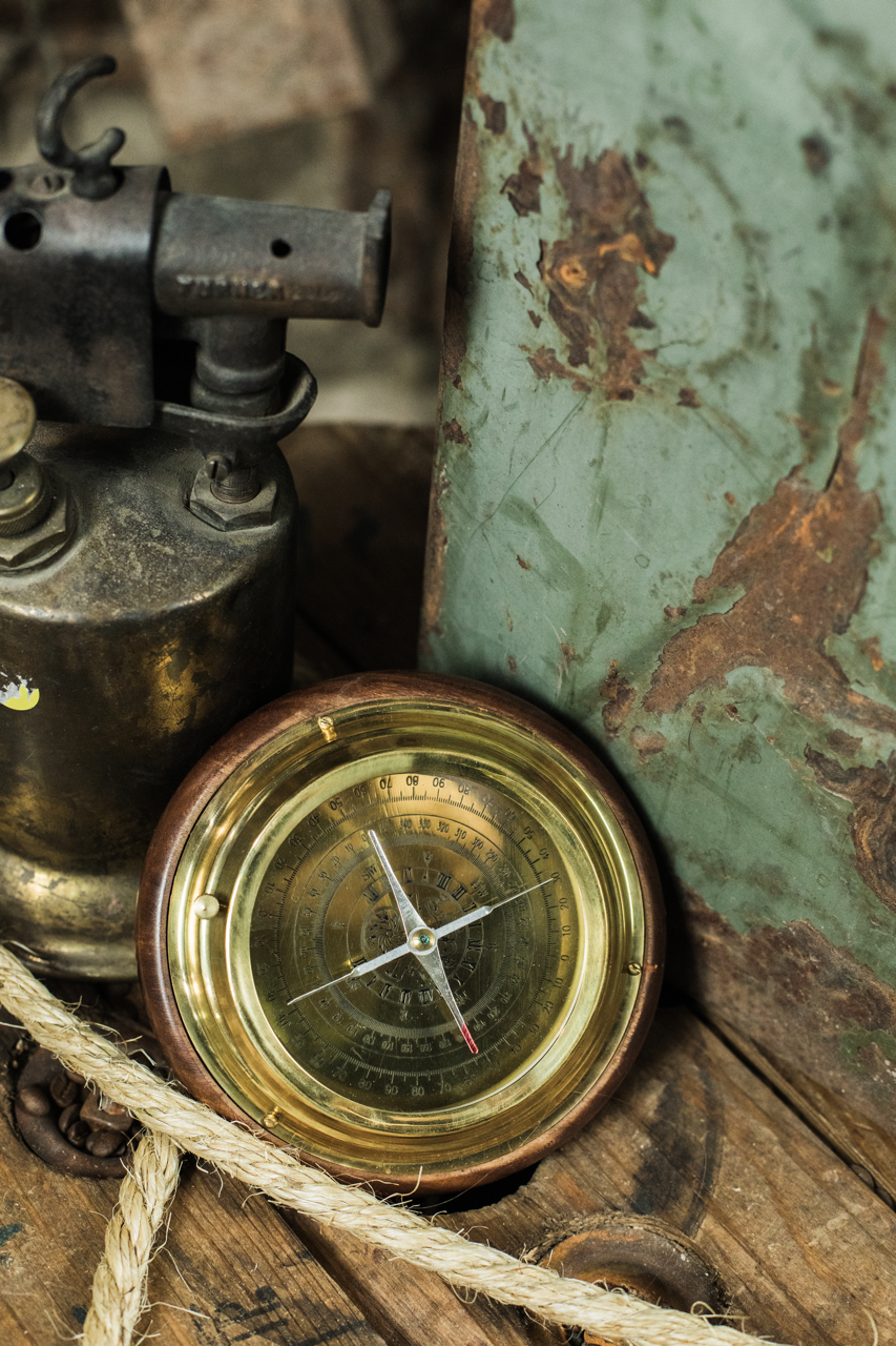Brass Nautical Compass