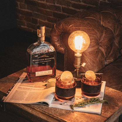 Amber Whiskey Glasses