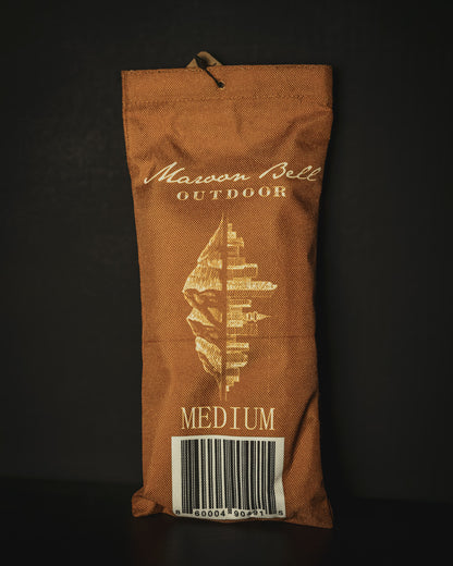 Brown Buffalo Leather Riding Gloves