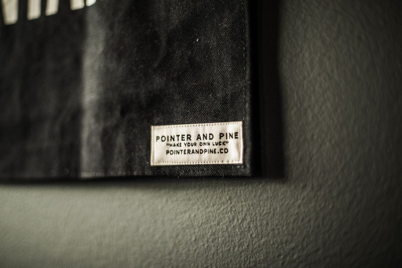 Pointer & Pine Canvas Flags