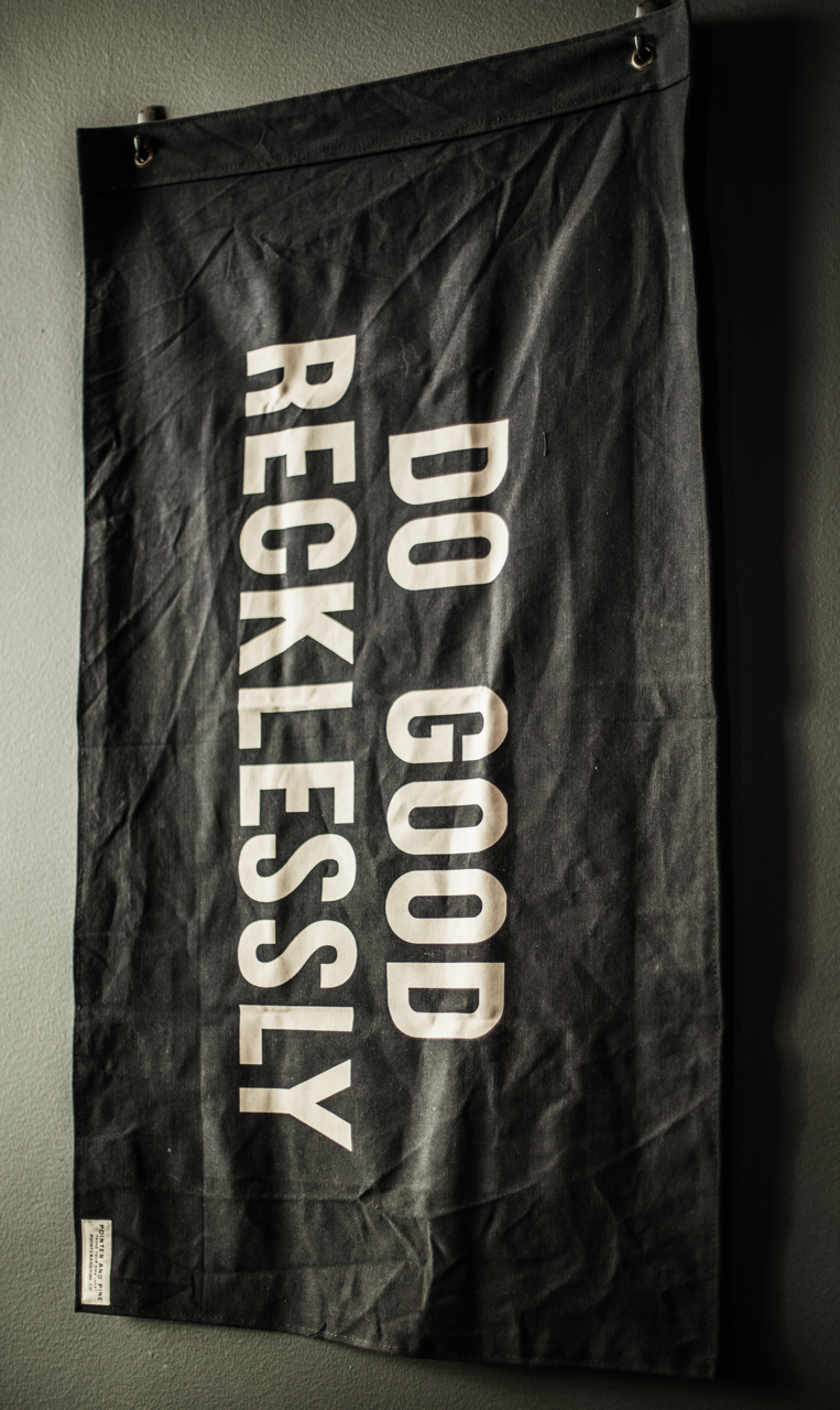 Pointer & Pine Canvas Flags