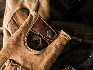 Buffalo Leather Riding Gloves