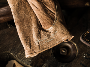 Buffalo Leather Riding Gloves