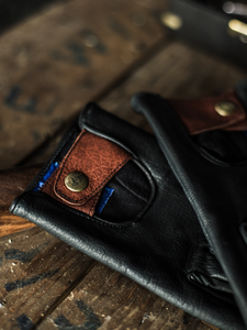 Buffalo Leather Riding Gloves
