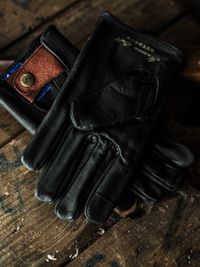 Buffalo Leather Riding Gloves