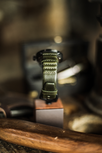 Roland Sands Design - Black Face/Green Band Watch