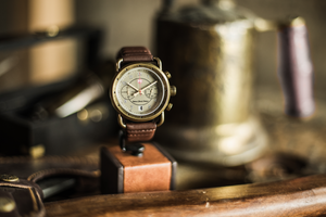 Roland Sands Brass Watch - "Chronograph"