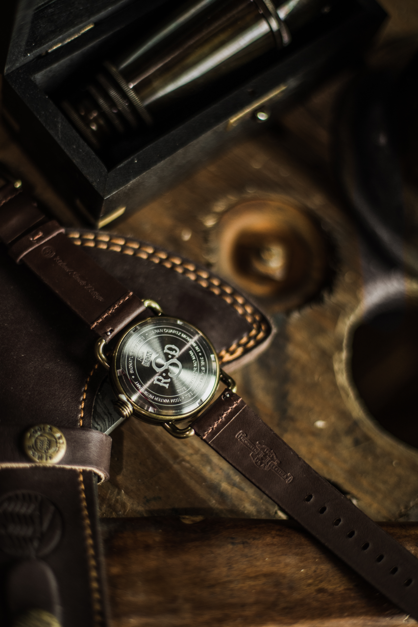 Roland Sands Brass Watch - "Chronograph"