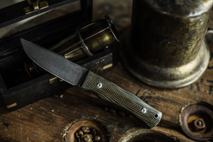 Fox Camping Knife in Brown