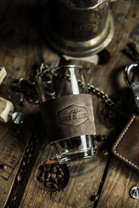 Leather Sleeve for Pint Glass