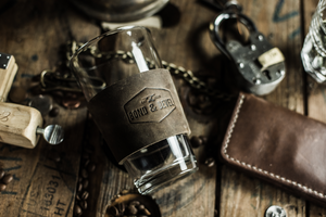 Leather Sleeve for Pint Glass