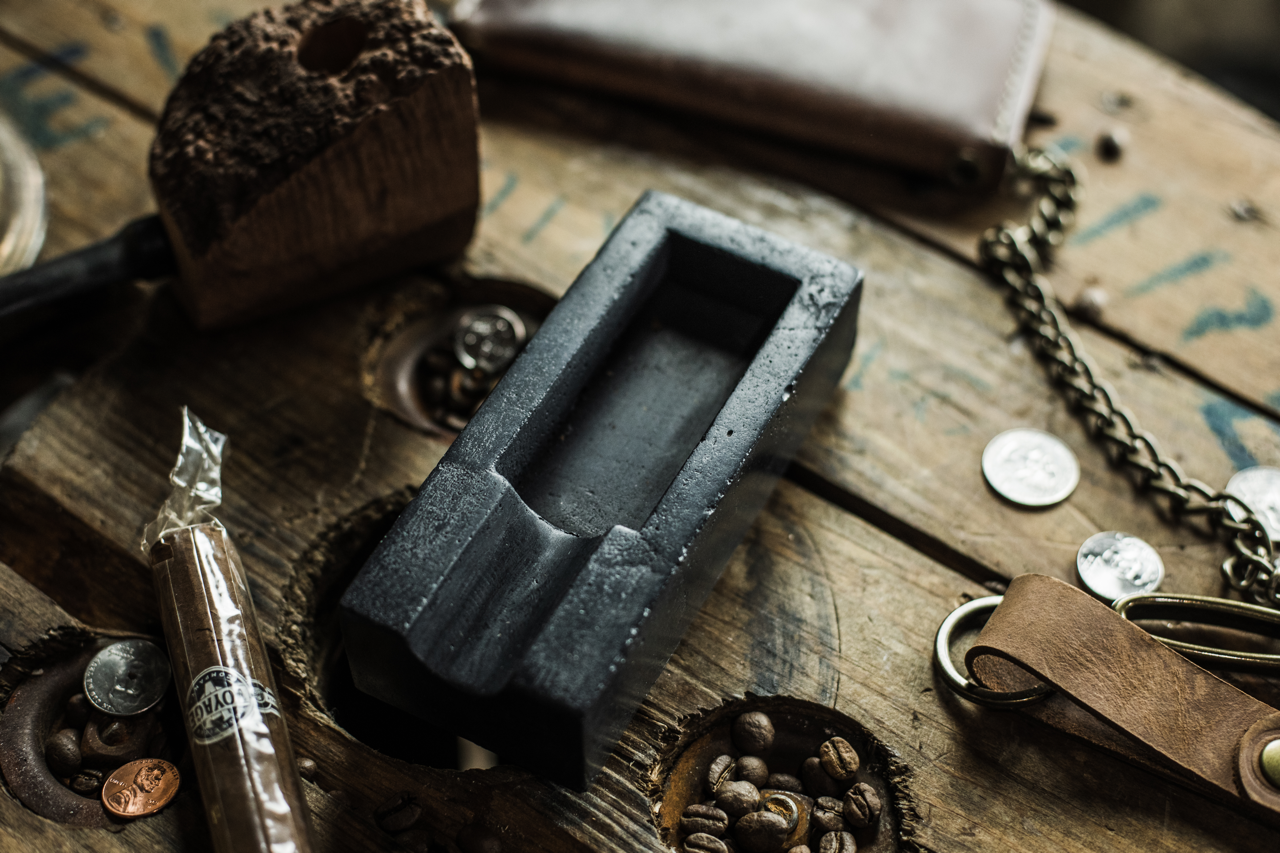 Concrete Cigar Ashtray