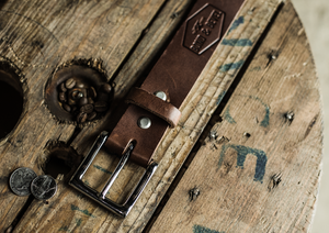 Woodsman Belt in Cedar