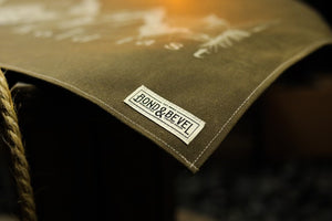 "Hold Fast" Canvas Flag in Military Olive