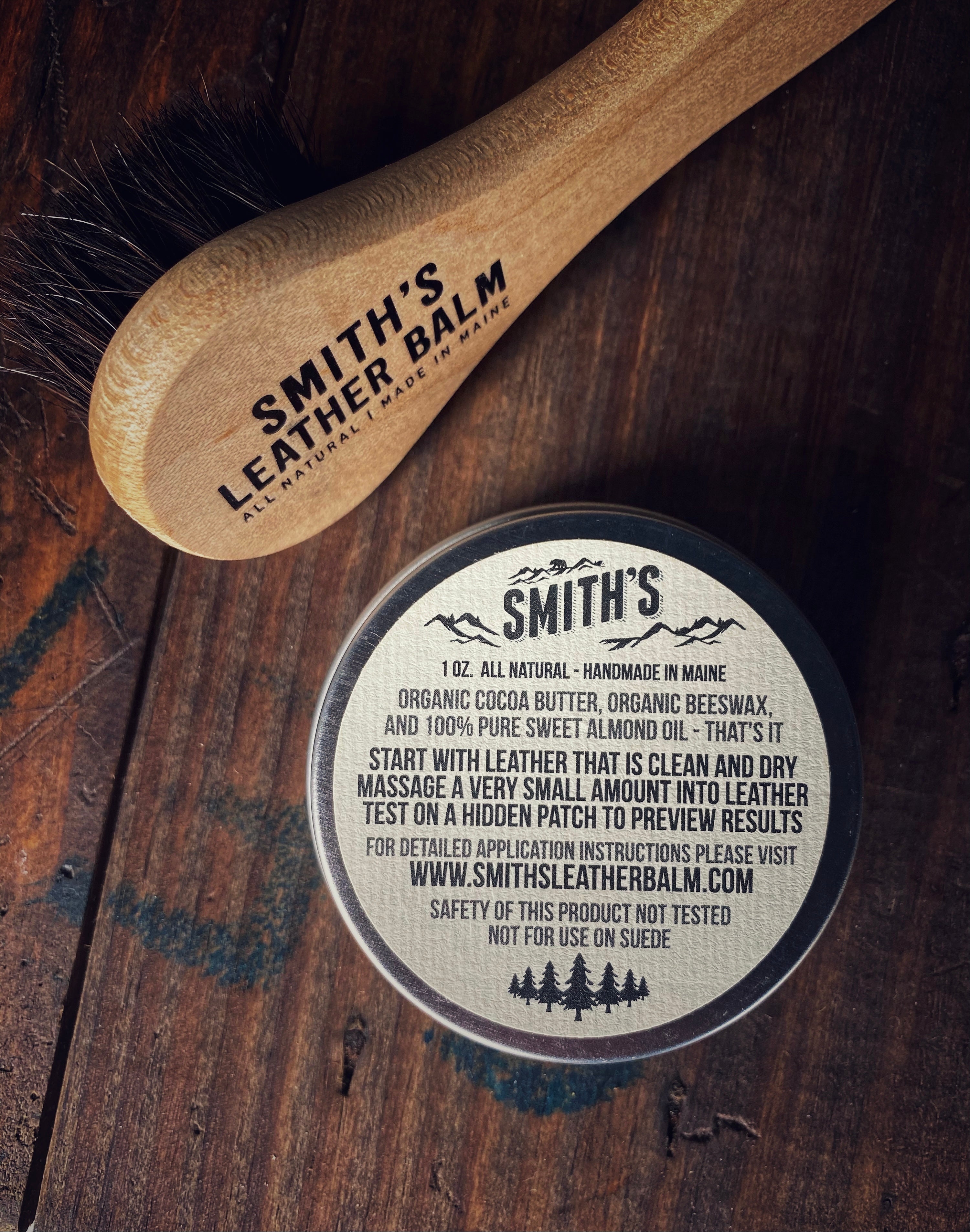 Smith’s Leather Balm, 1 oz Tin