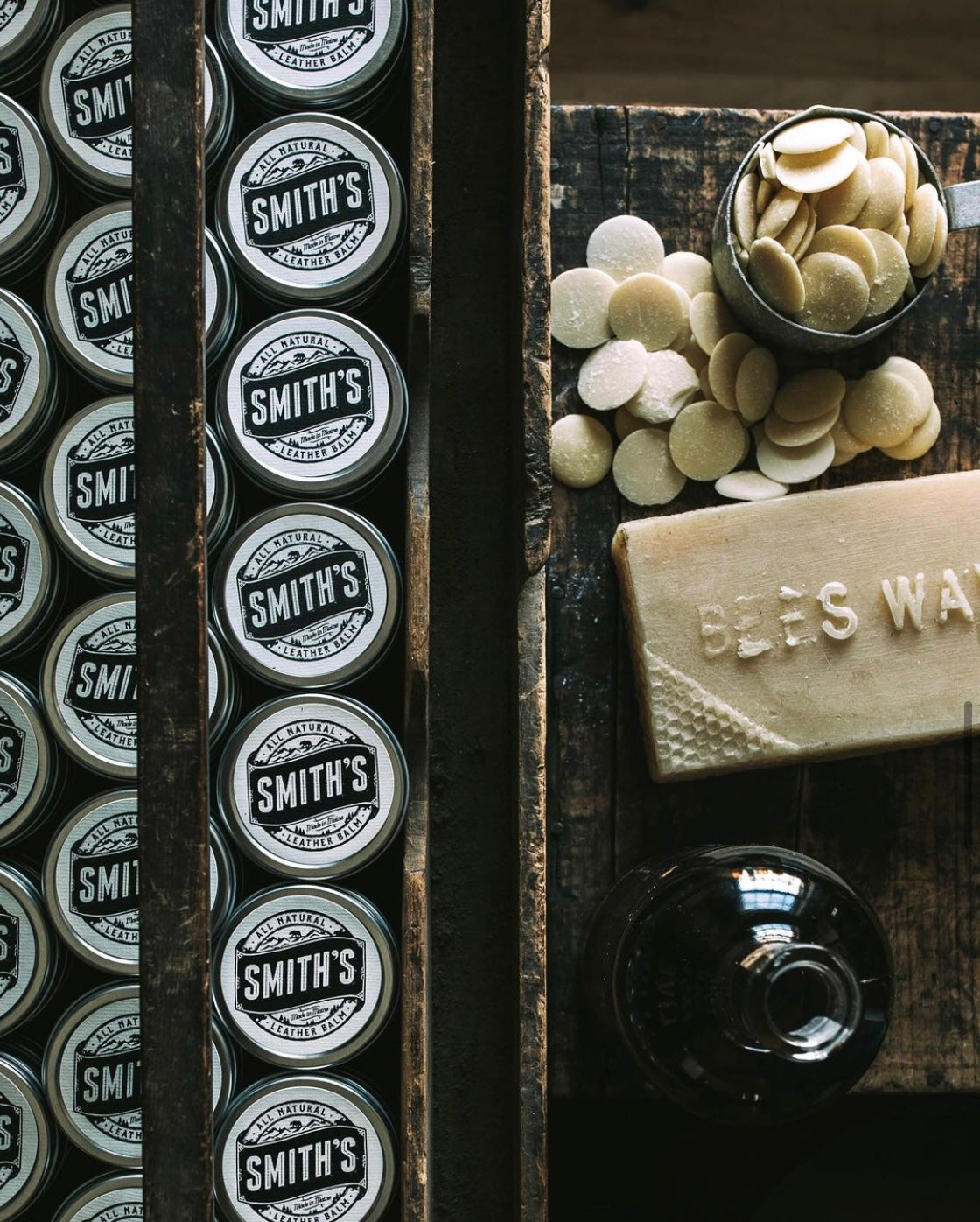 Smith’s Leather Balm, 1 oz Tin