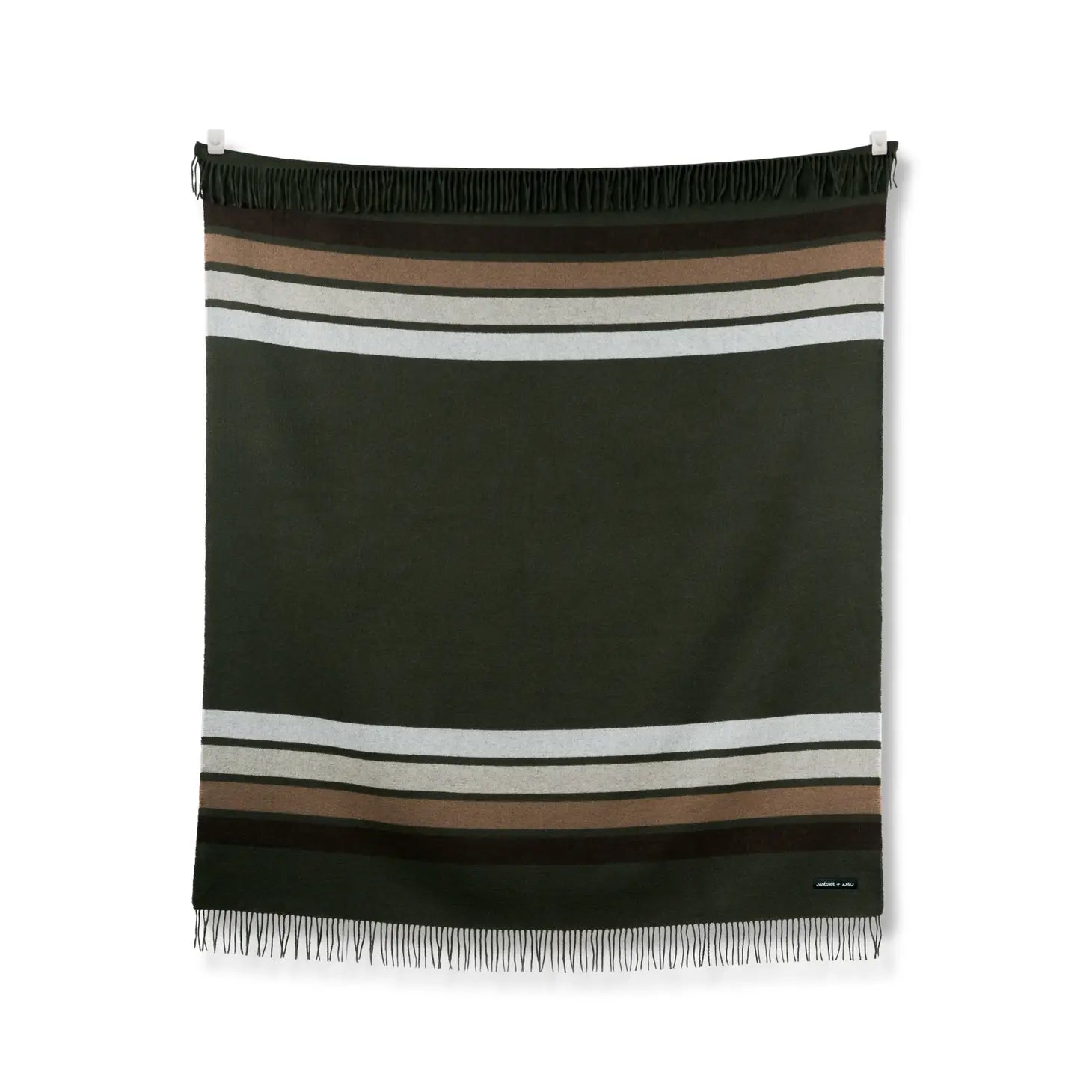 Sackcloth + Ashes Blanket in Camp Forest